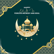 Celebrate Eid with Adorable Cards: Gift, Party Hat