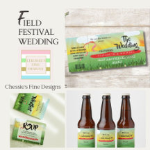 Field Festival Wedding 