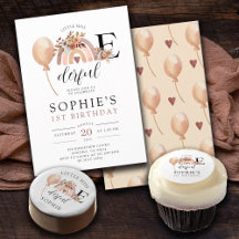 Onederful Rainbow Girl's  1st Birthday