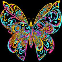 BUTTERFLY MANDALA