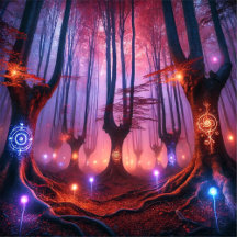 Autumnal Whimsigoth Forest Personalized Gifts