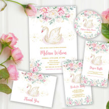 Princess Swan Baby Shower