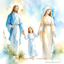 Religion - Christian -The Holy Family - Nativity