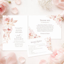 Soft Blush Roses Wedding Collection