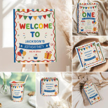 Colorful Primary Birthday Party