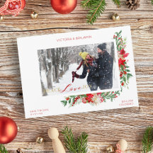 Christmas Wedding Designs Save the Date Collection