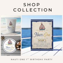 Nauti One Nautical 1st Birthday Party