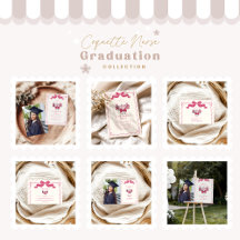  Pink Bow Coquette Nursing School Graduate