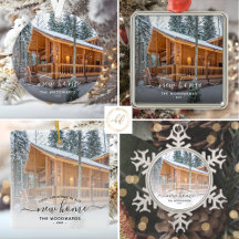 First Christmas in New Home Photo Keepsakes