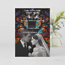 Wedding Couple made of paper with Tree of Life 