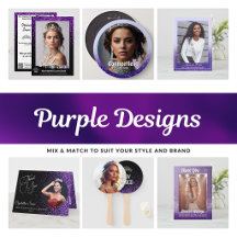Purple Glitter and Glam
