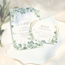 Dusty Green Eucalyptus Wedding
