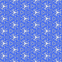 Light Blue Kaleidoscope Pattern