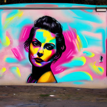 Fierce Women Graffiti Art