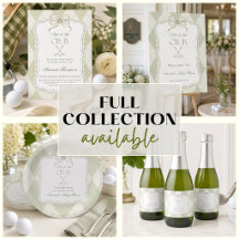 New to the Club Golf Baby Shower Collection