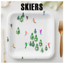 Modern Ski Art Gifts