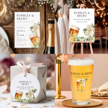 Bubbles and Brews Couples Shower