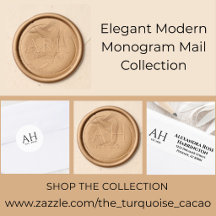 Elegant Modern Monogram Mail Collection