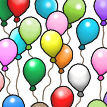Colorful Birthday Balloons