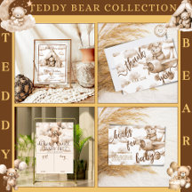 TEDDY BEAR THEME BABY SHOWER 