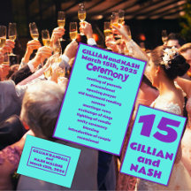 Nineties Purple on Teal