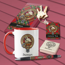 Clan Stewart Royal Tartan and Crest Collection