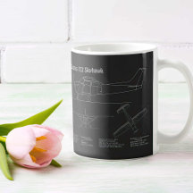 Mugs - Airplanes Blueprints
