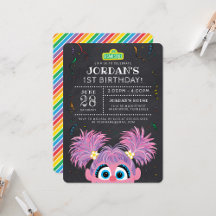 Abby Cadabby Chalkboard Birthday