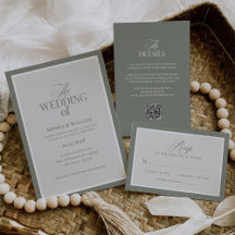 Classic Luxe | Elegant Sage Green Wedding
