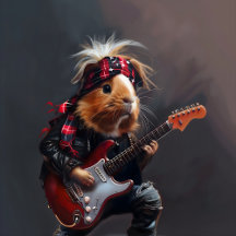 Rock n Roll Guinea Pig