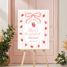 Strawberry Berry First Birthday Collection