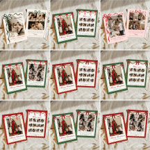 Vintage Ribbon Family Christmas Holiday