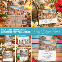 Palm Trees String Lights Christmas Collection