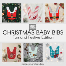 Christmas Baby Bibs