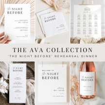 The Night Before Rehearsal Dinner - Ava Collection