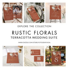 Boho Terracotta Florals Rust