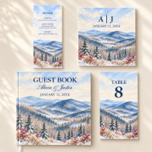 Appalachian Winter Mountain Wedding