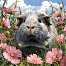 Springtime Guinea Pig
