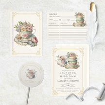 Vintage Elegant Tea Party Bridal Shower