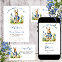 Peter Rabbit in the garden Baby Shower Party