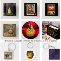 Halloween: Keychains Ties Jewelry Bags More