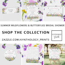 Summer Wildflowers & Butterflies Bridal Shower