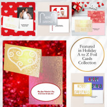  Holiday A to Z Foil Cards