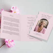 Soft Pink & Eucalyptus Funeral Memorial Collection