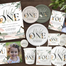 Wild One Safari 1st Birthday