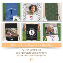 Golf Towels for Him – Christmas Picks Under $25