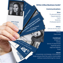 Blue Business Card Designs & Marketing Items