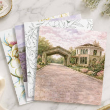 Envelope Liners for Wedding Invitations