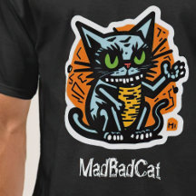 =^_^= MadBadCat T-Shirt