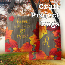 Knitting Project Bags